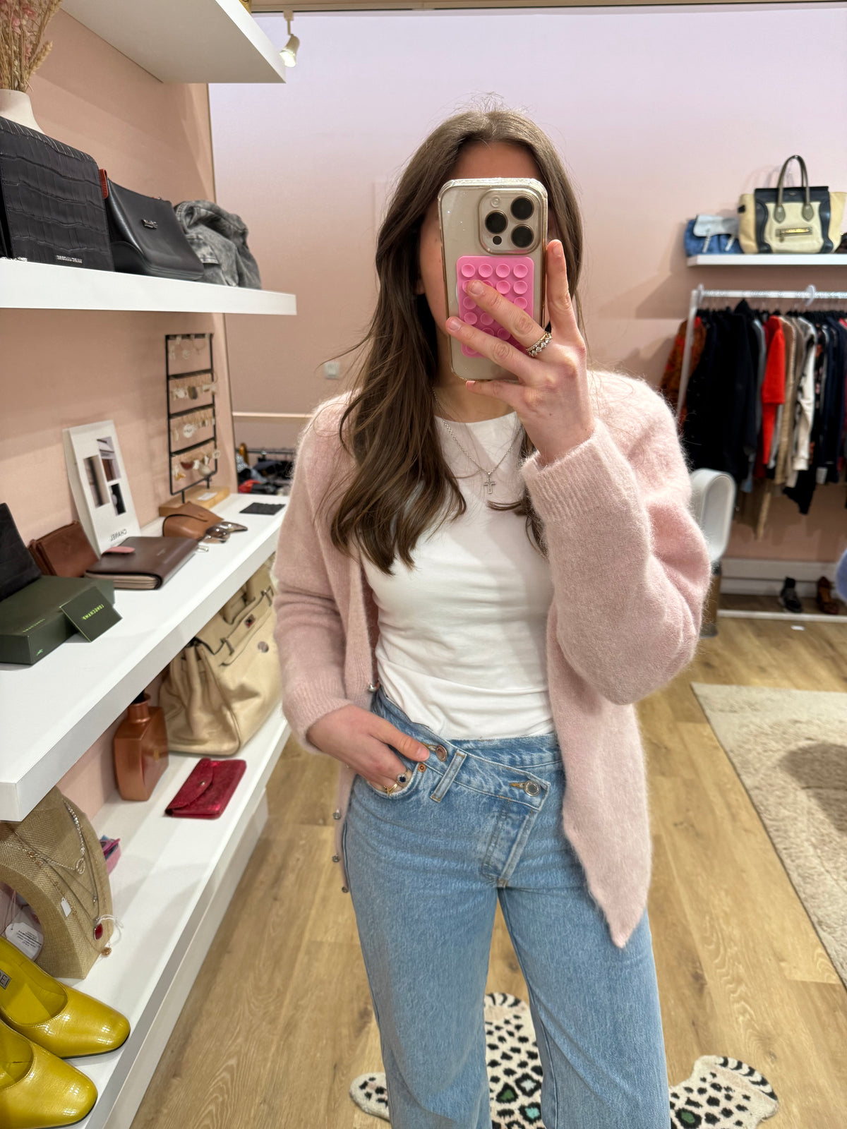 Gilet ikks rose T.M