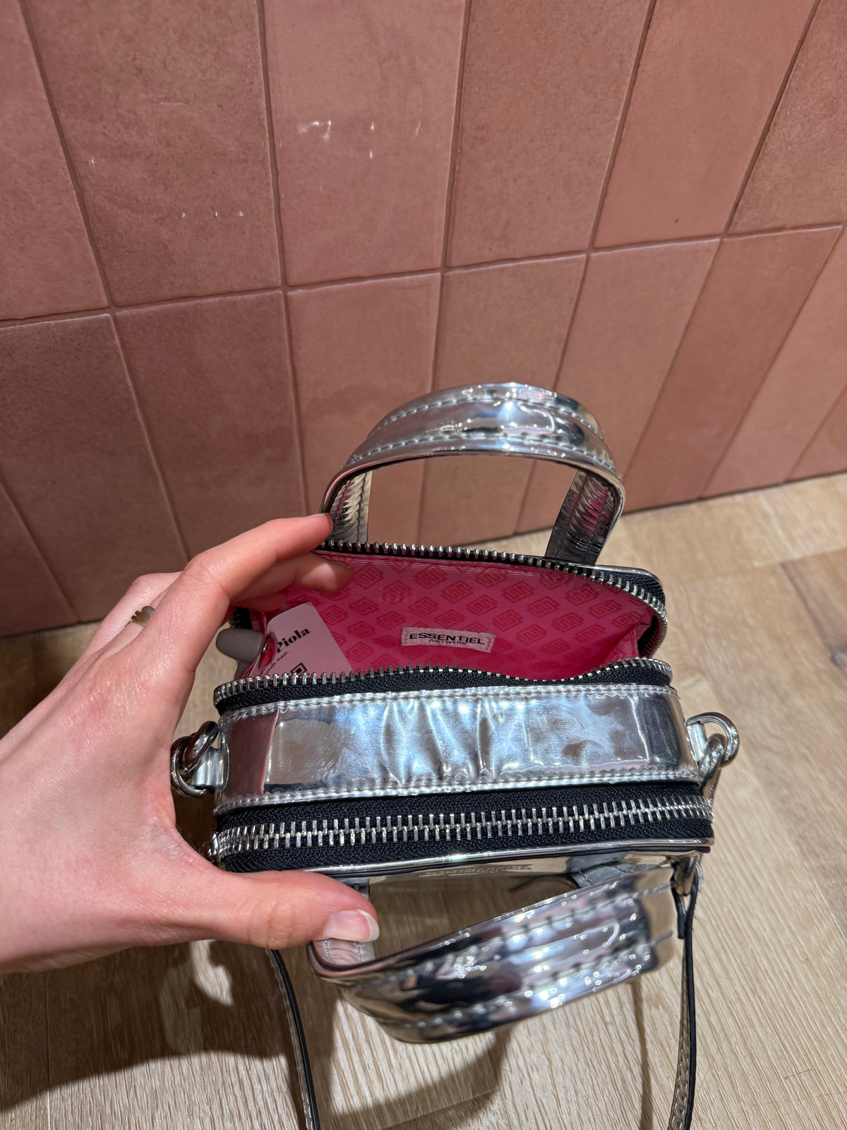 Sac argenté essentiels