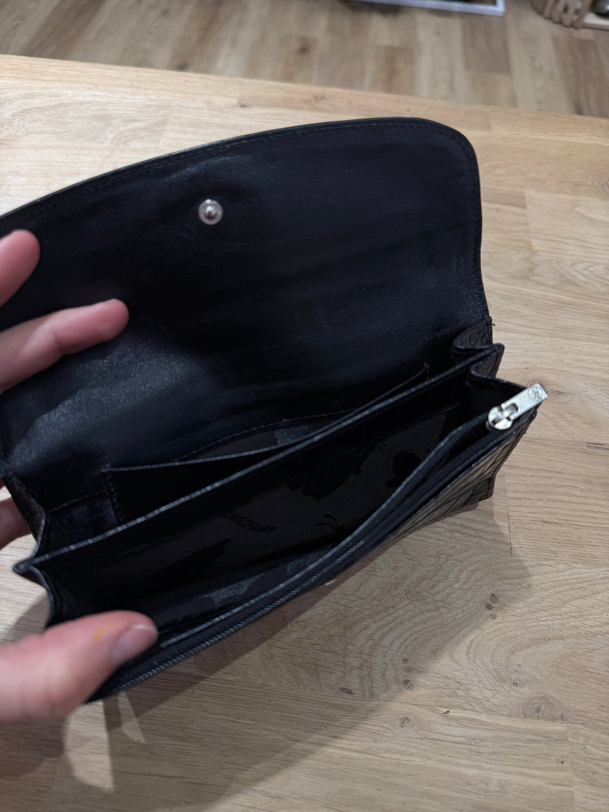 Portefeuille Longchamp noir vintage