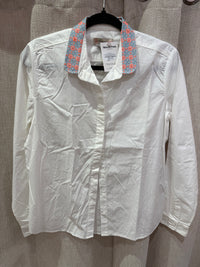 Chemise blanche col corail Paul & Joe T.40