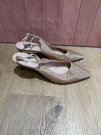 Sandales Bibi Lou Rose strass T.40/41 09/06