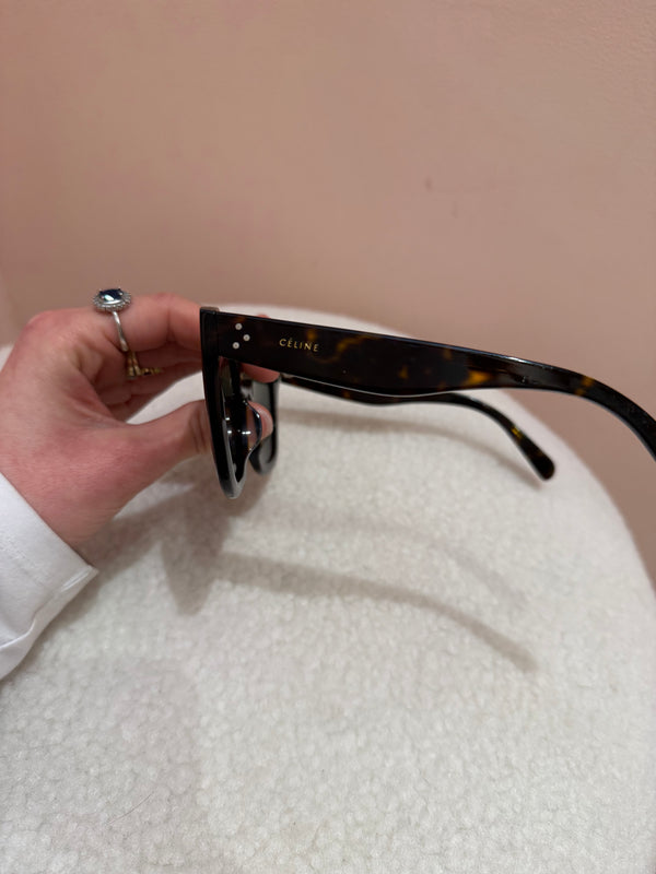 Lunettes marron foncé Céline