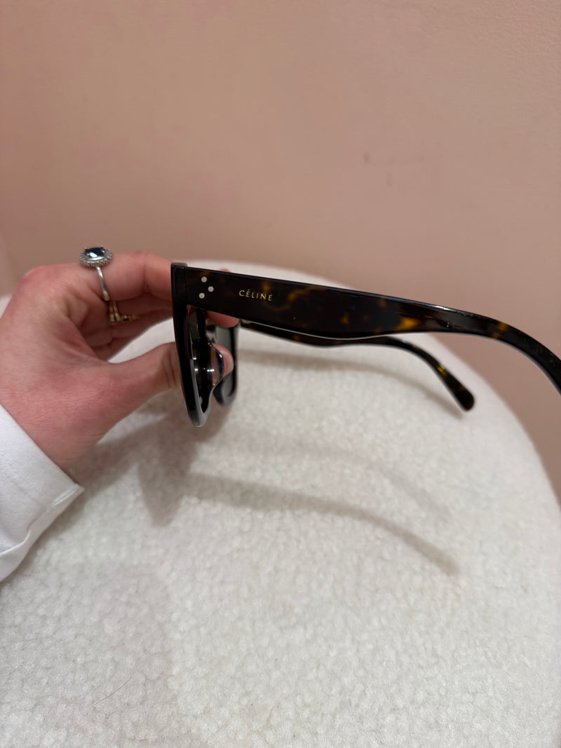 Lunettes marron foncé Céline