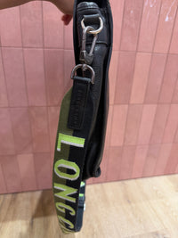 Sac Longchamp 08/08 cuir noir