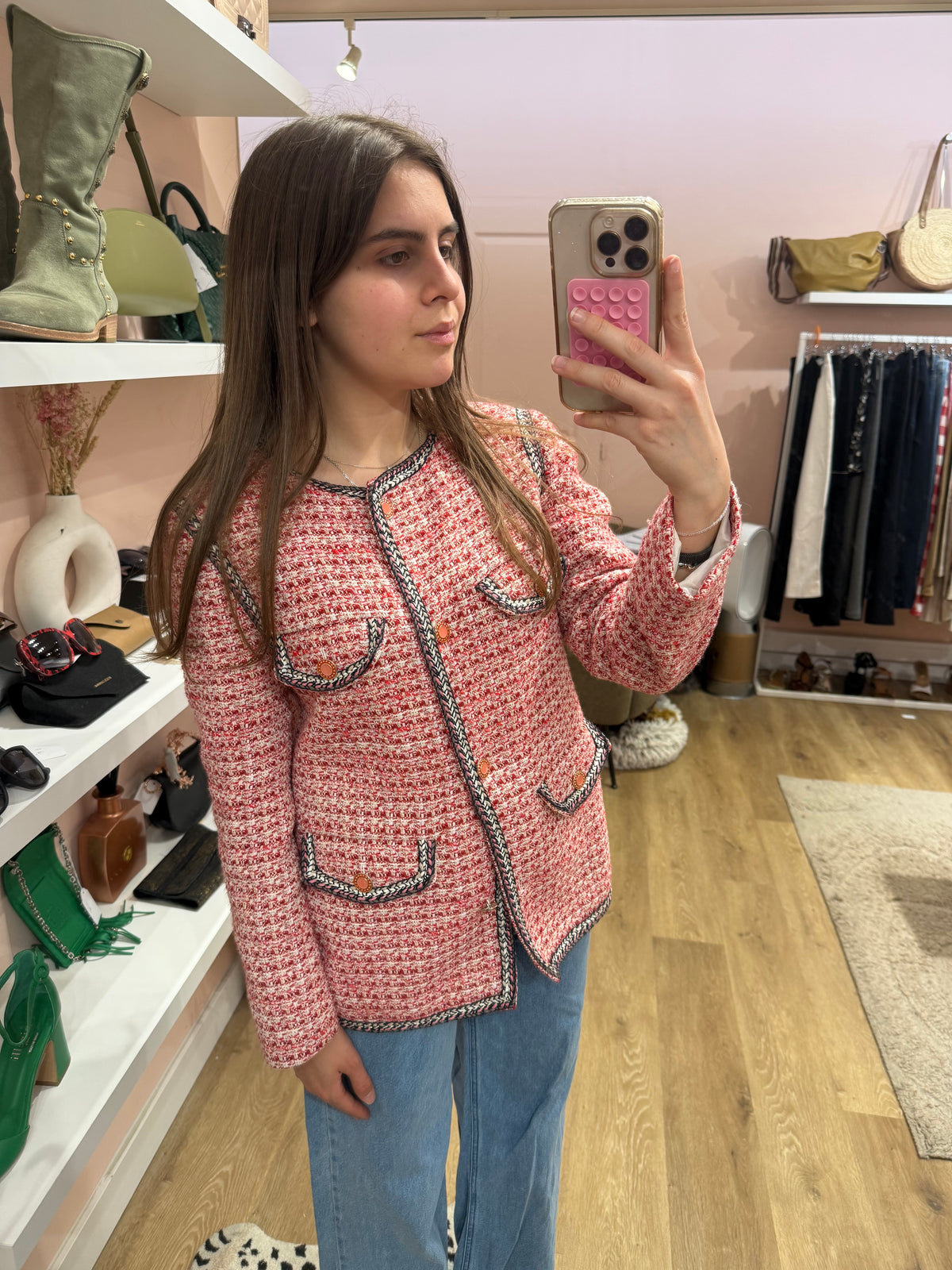 Veste rouge Maje T.M 07/06