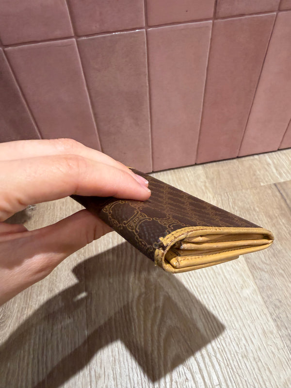 Porte-feuille Céline monogramme 08/08