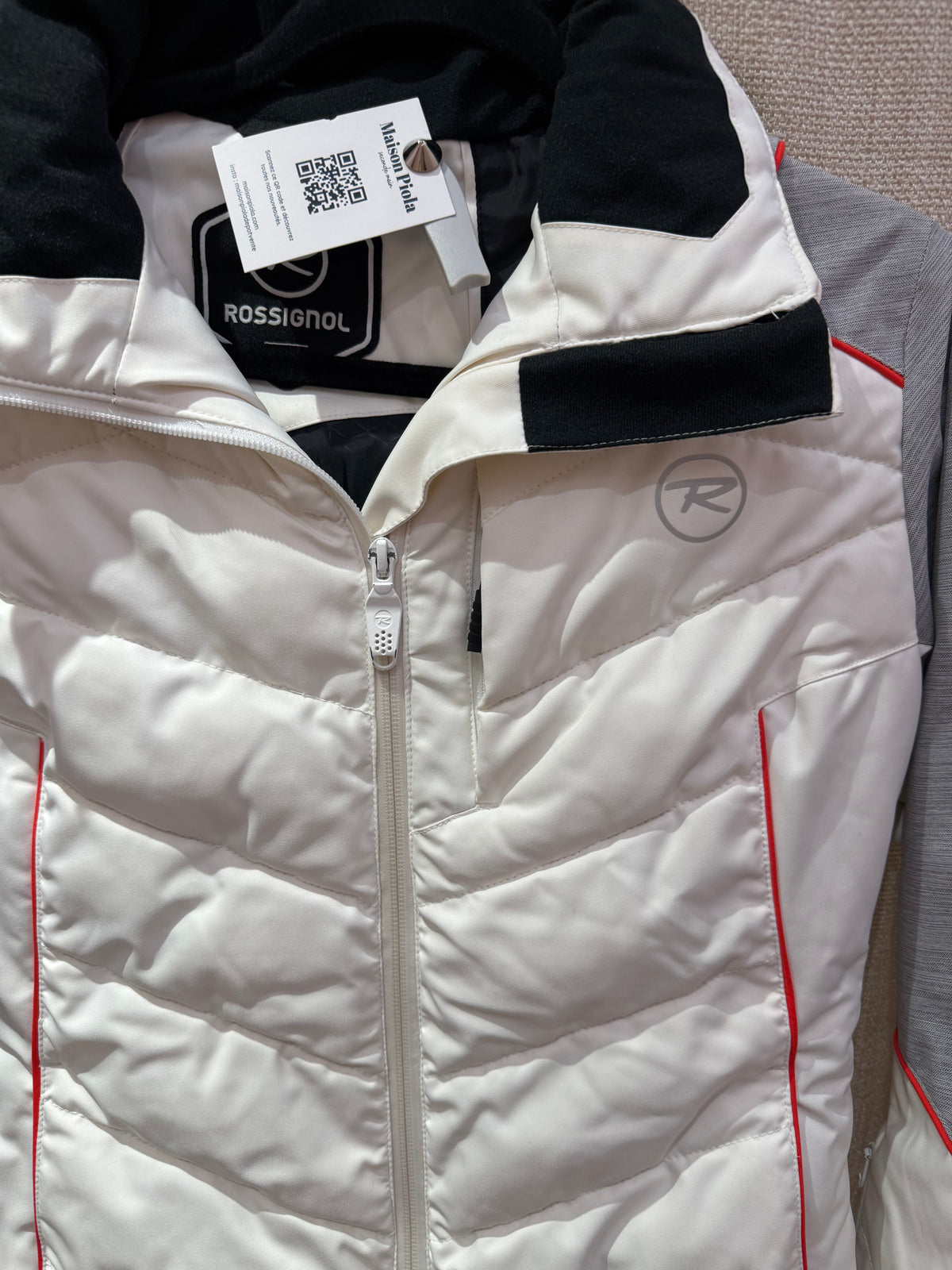 Doudoune Blanc Rossignol T.S