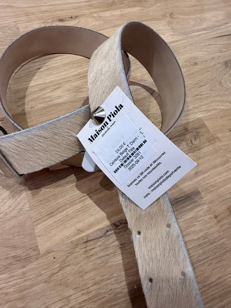Ceinture Blanche T. Bellerose