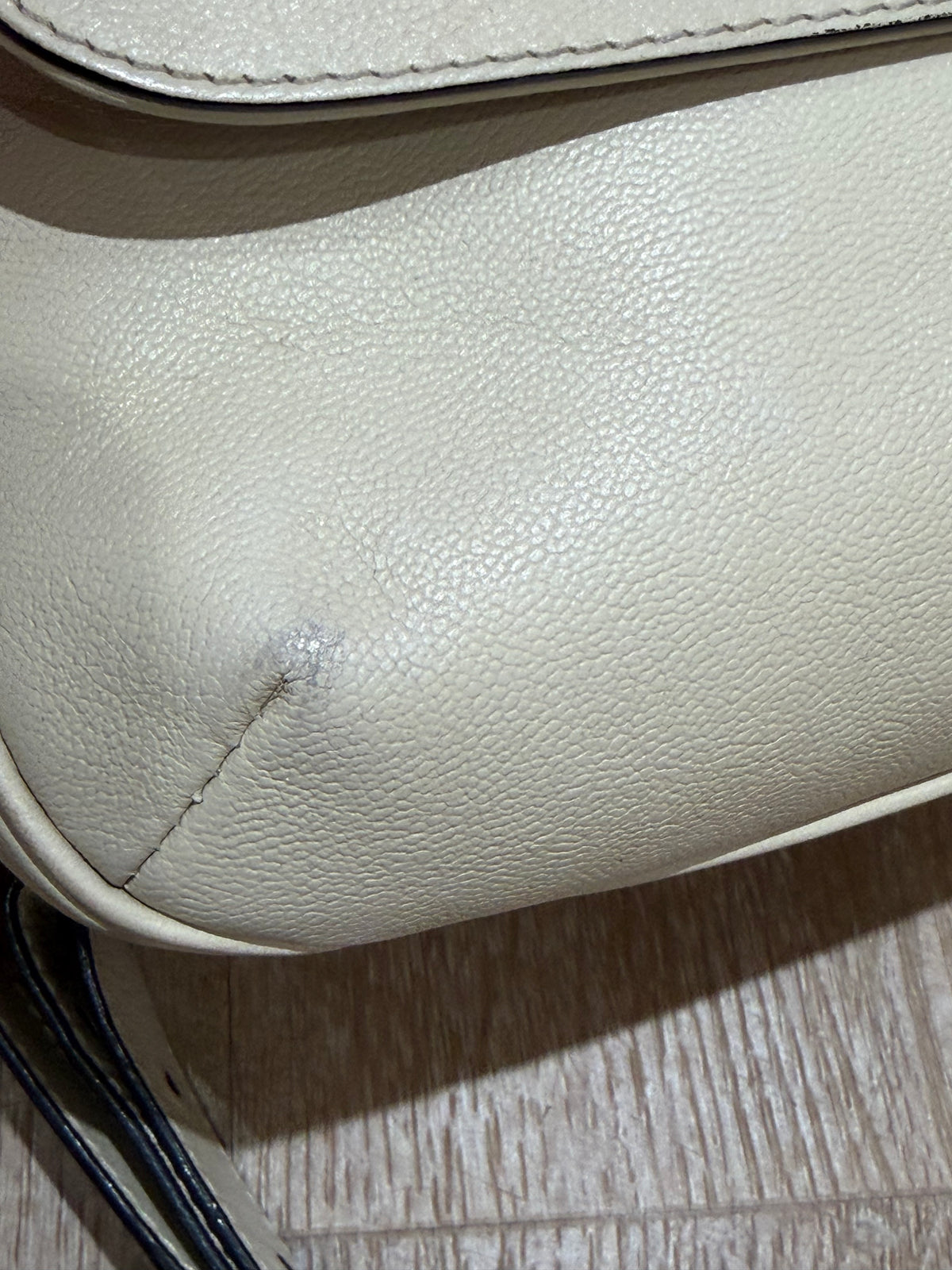 Sac bandoulière beige Lancel 20/10