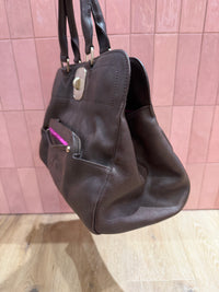 Sac marron Longchamp Gasby 03-10