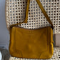 Sac jaune en cuir Furla