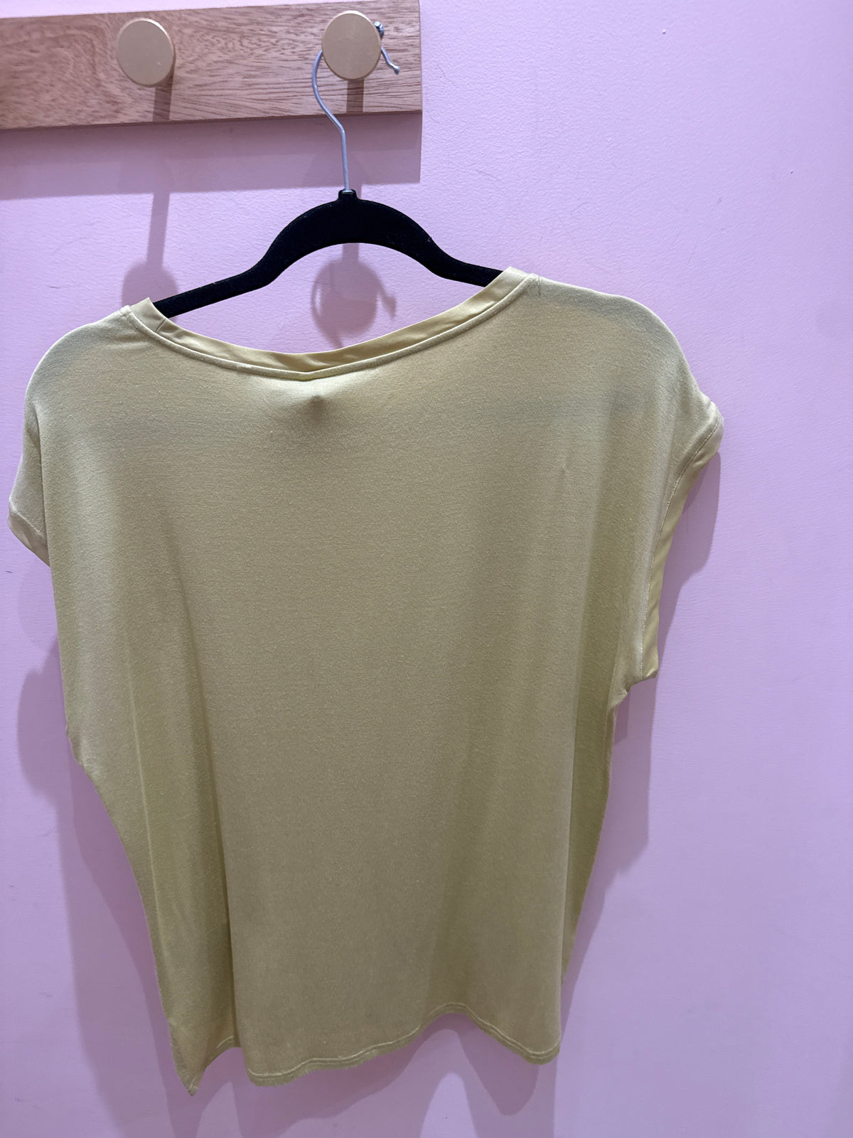 T-shirt Yaya vert satin T.M