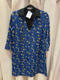 Robe bleue et jaune I.Code T.38