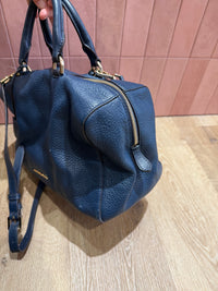 Sac bleu cuir Michael Kors