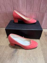 Ballerines rose vernis Repetto t.38 07/06