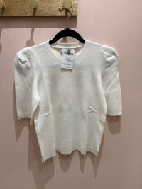 top blanc morgan MC Taille L