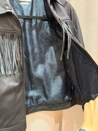 Veste en cuir Zadig & votlaire deluxe T.M 06/10