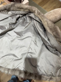 Manteau en vison gris taille 38 26/08