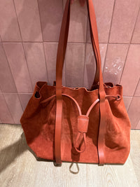 Sac rouge en daim Comptoir des Cotonniers T.TU