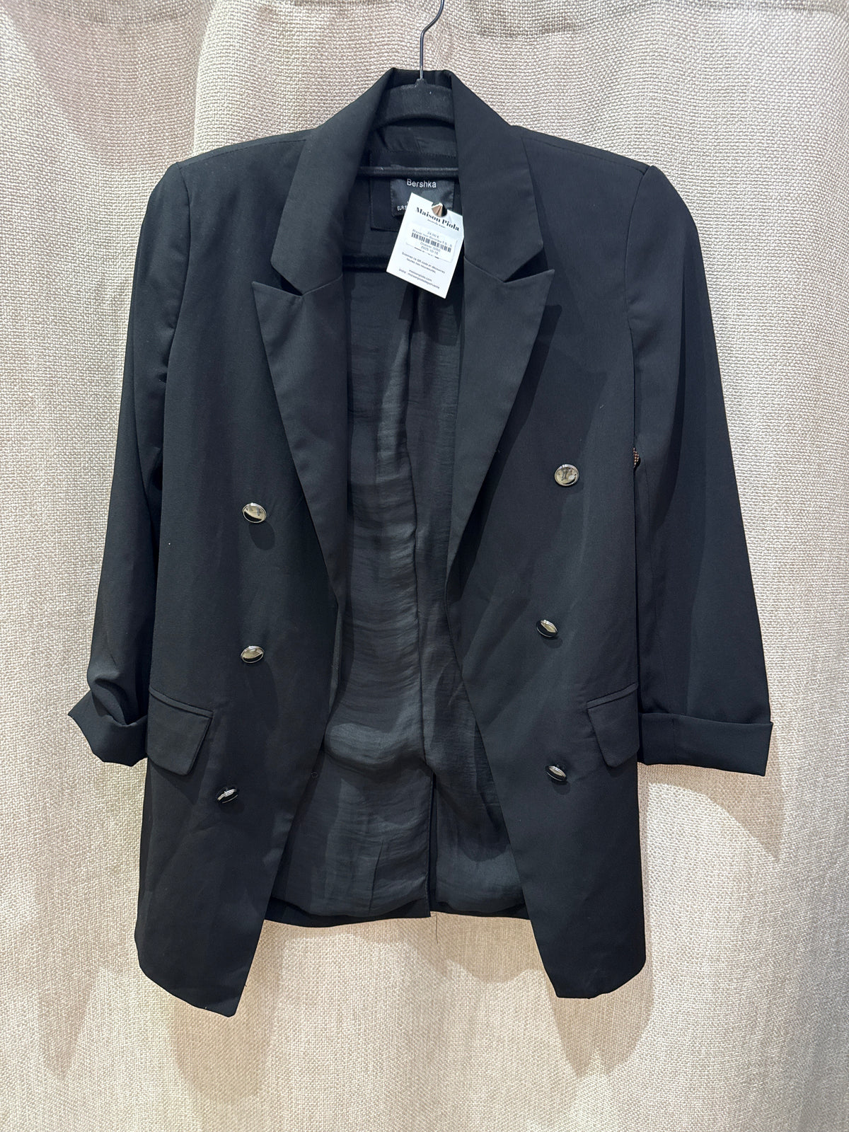 Blazer noir Bershka T.S