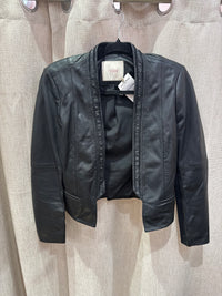 Veste Noire I.Code T.36 cuir