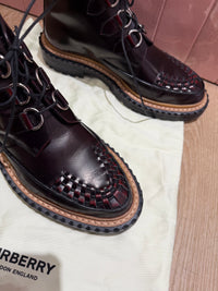 Bottines bordeaux Burberry T.38 27/08