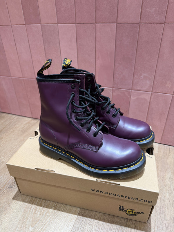Bottines prune Dr. Martens T.37 26/09