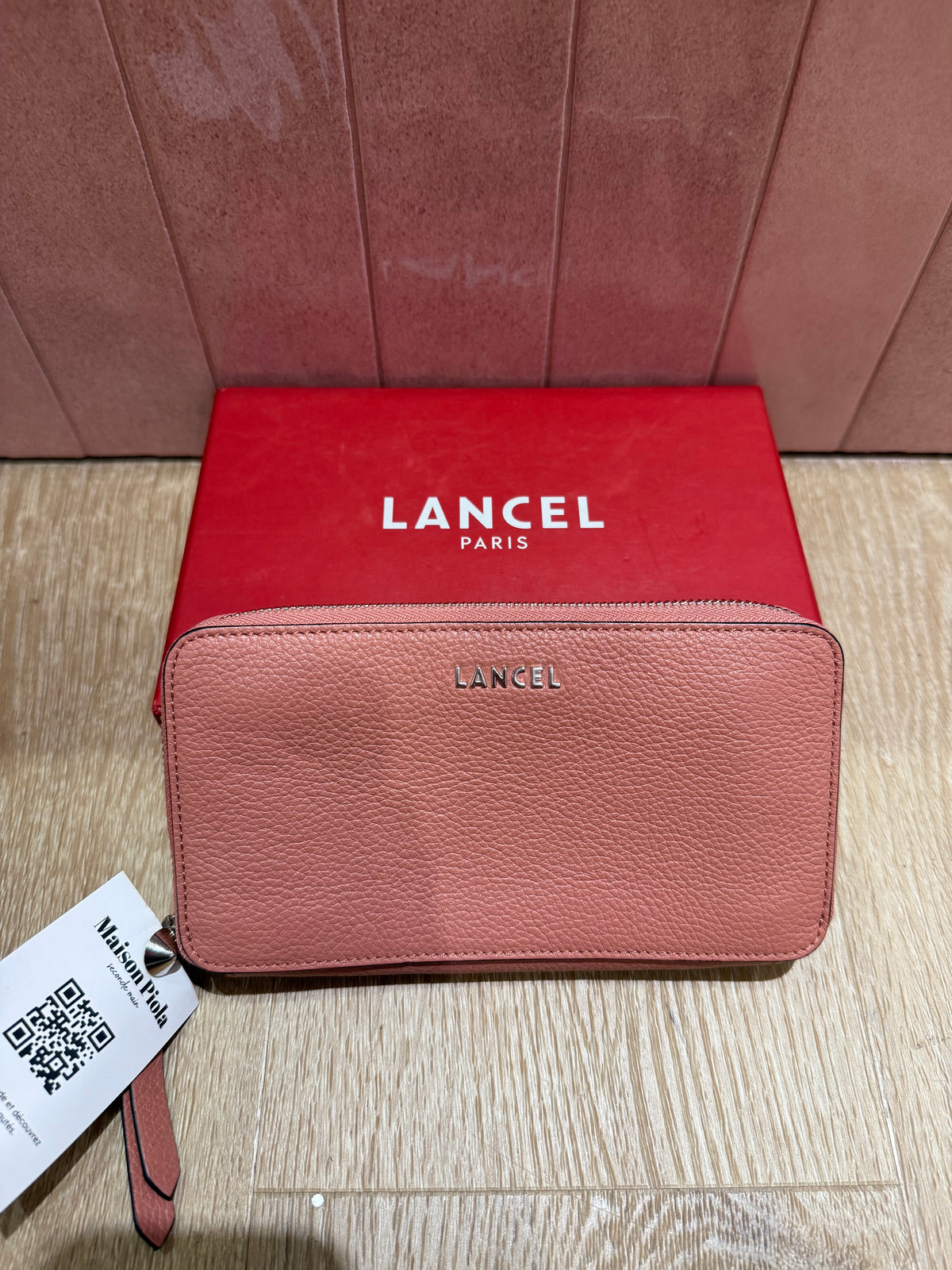 Compagnon rose Lancel