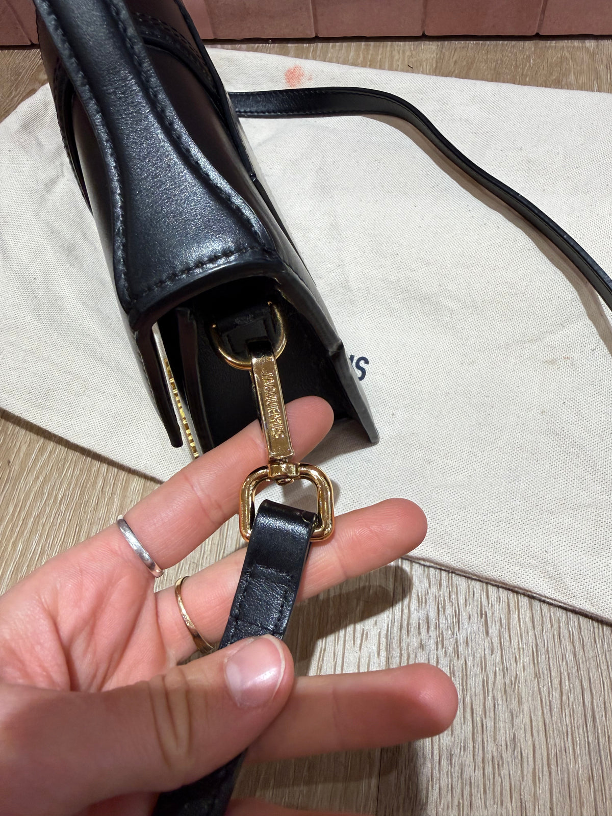 Sac Jacquemus bambino en cuir