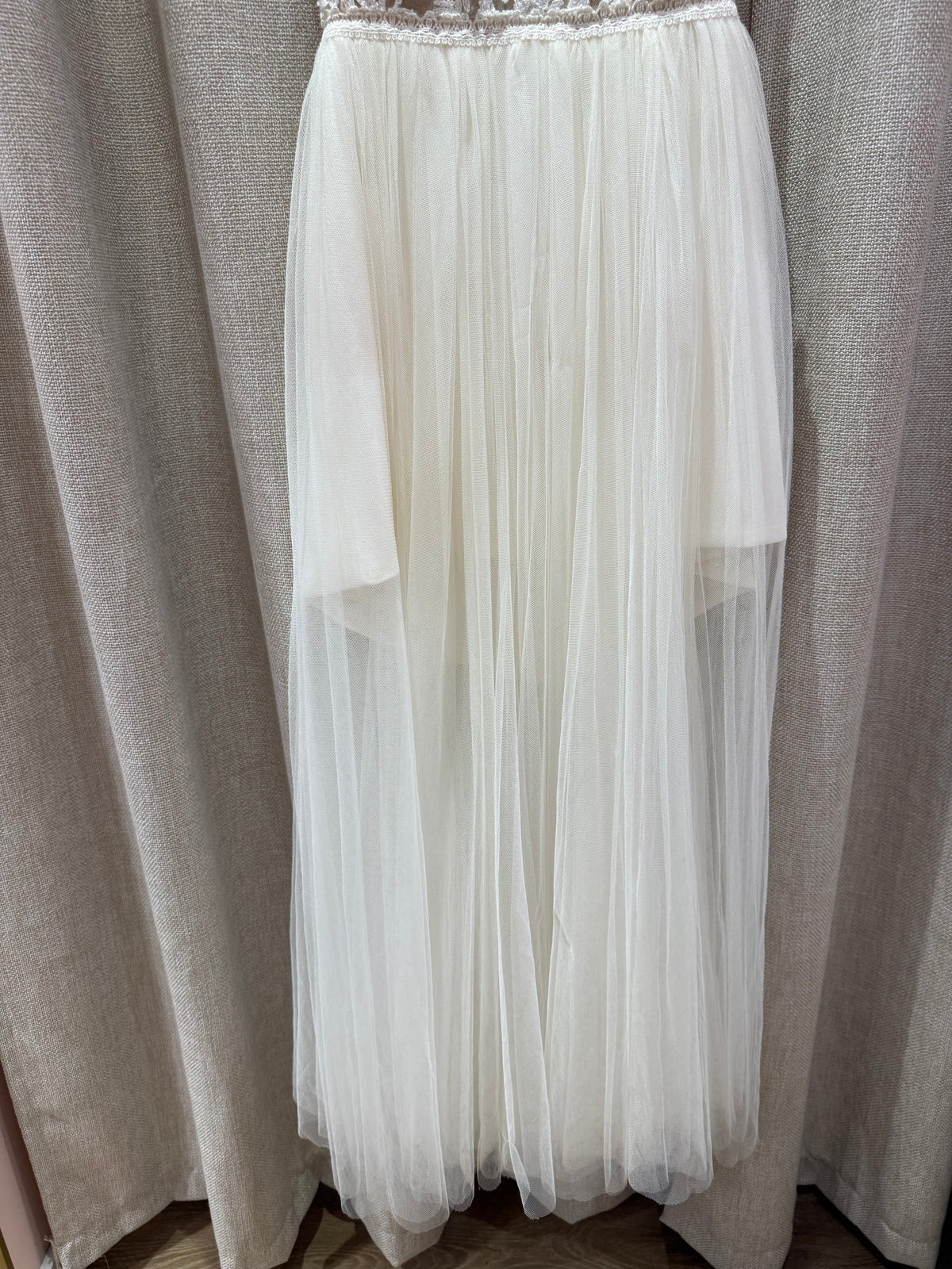 Robe pronovias T.36/38 blanche 10/06