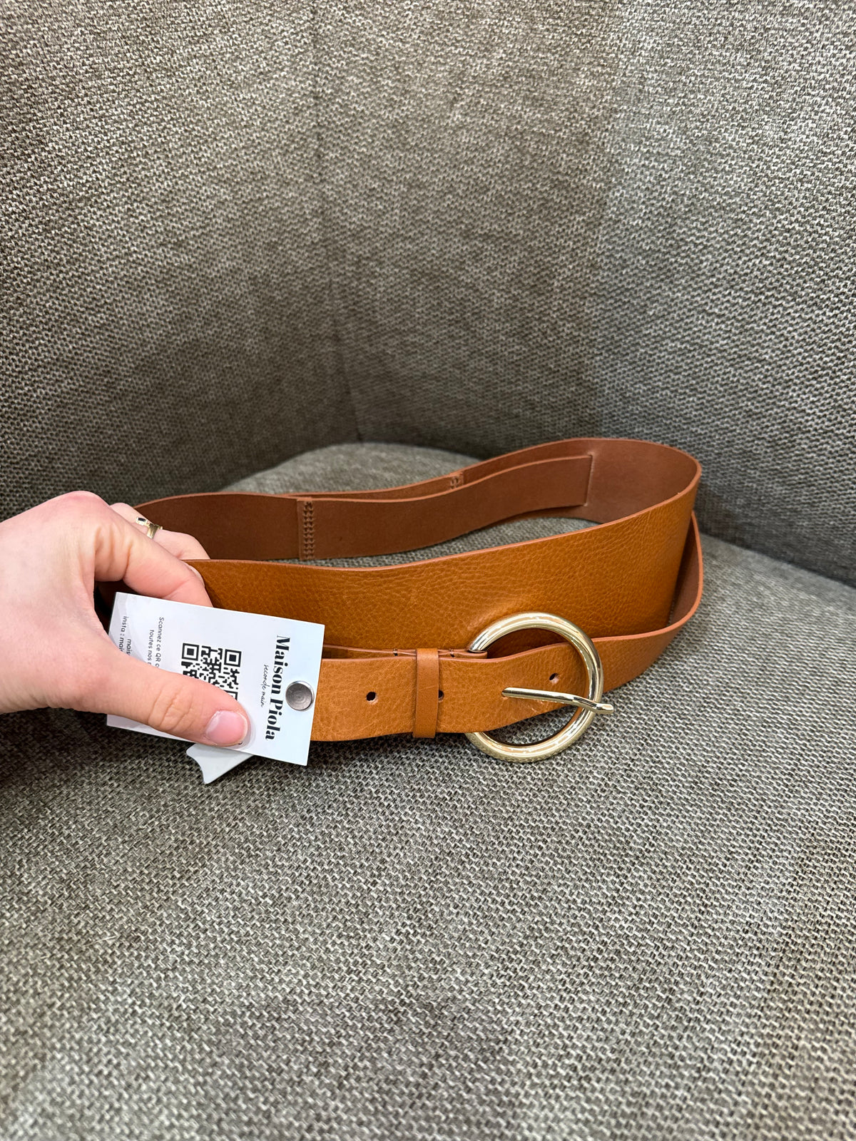 Ceinture Sandro T.S cuir