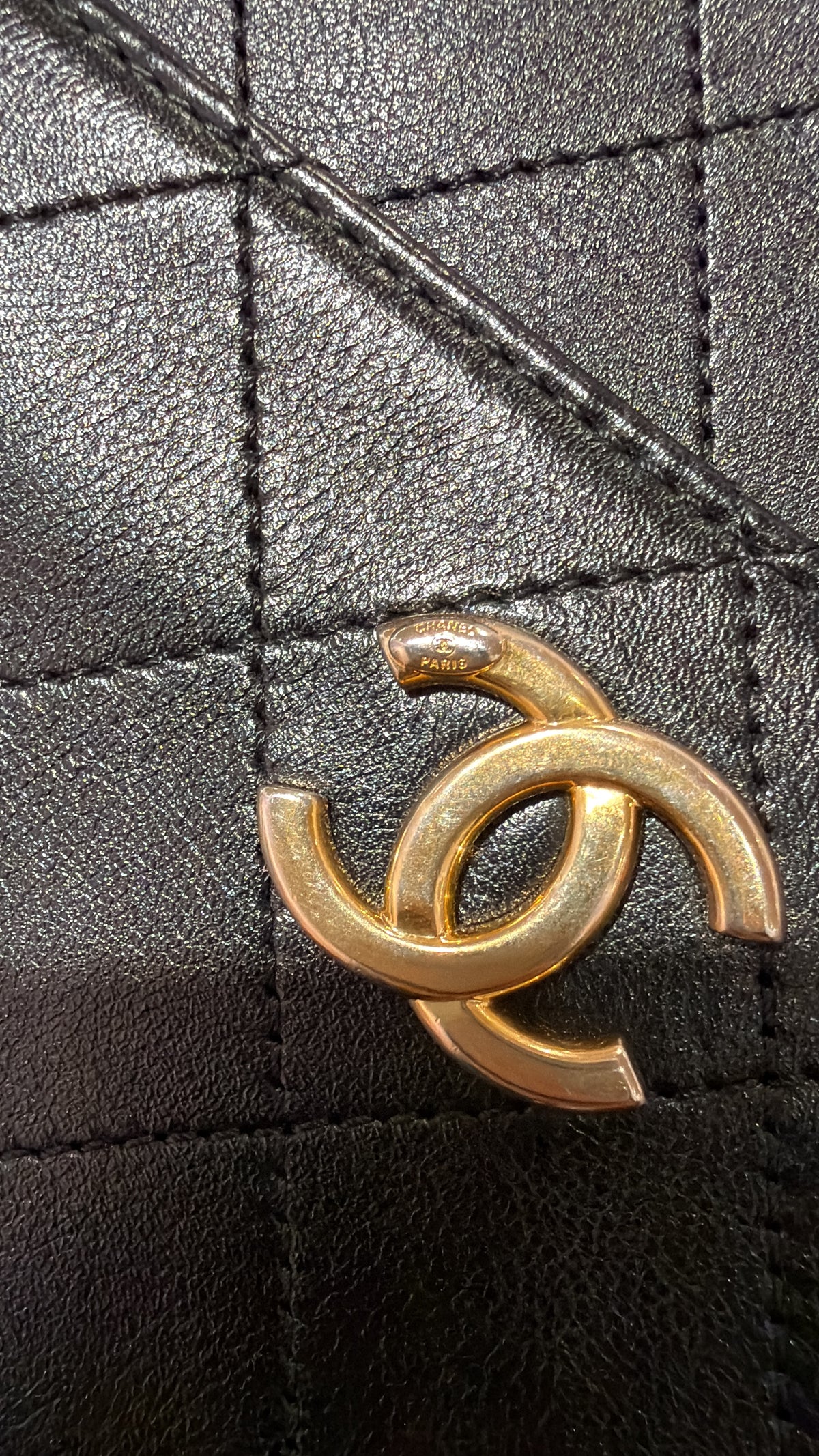 Sac caméra Chanel noir