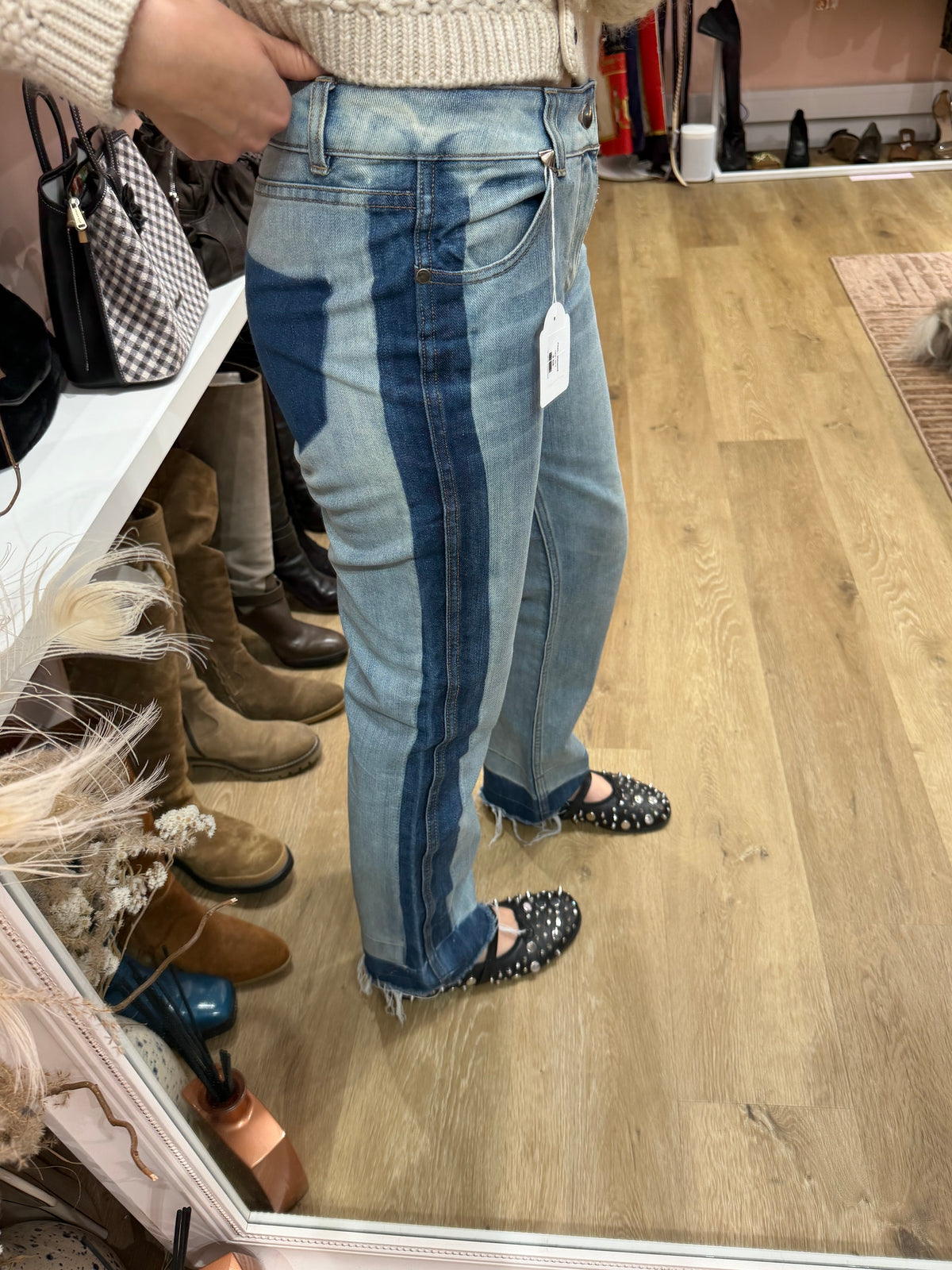 Jean bleu — Essentiel T.36 22/10