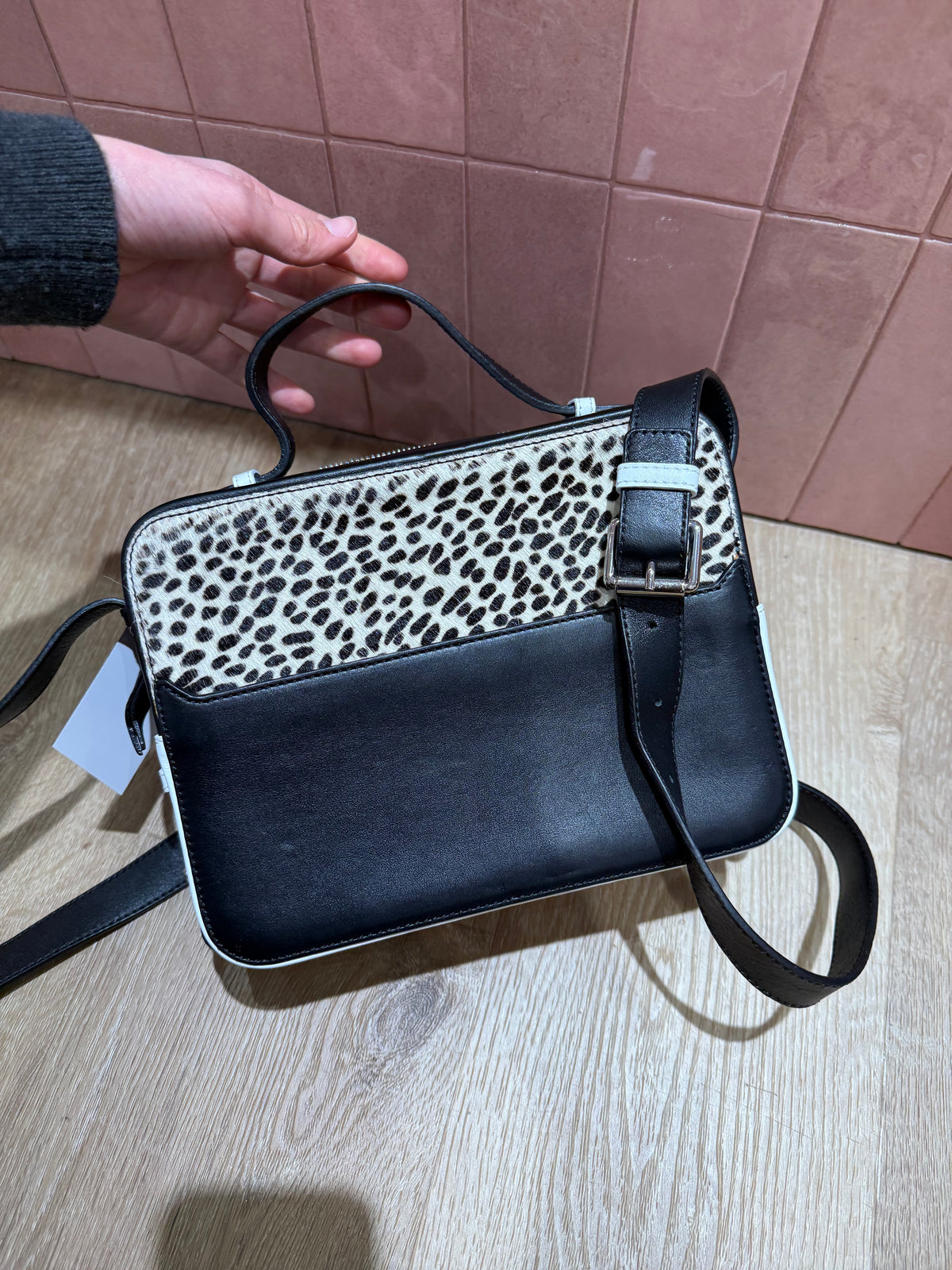 Sandro - Sac - Blanc et noir - T.TU