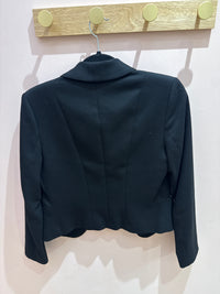 Sans marque Blazer épais clou noir T.34