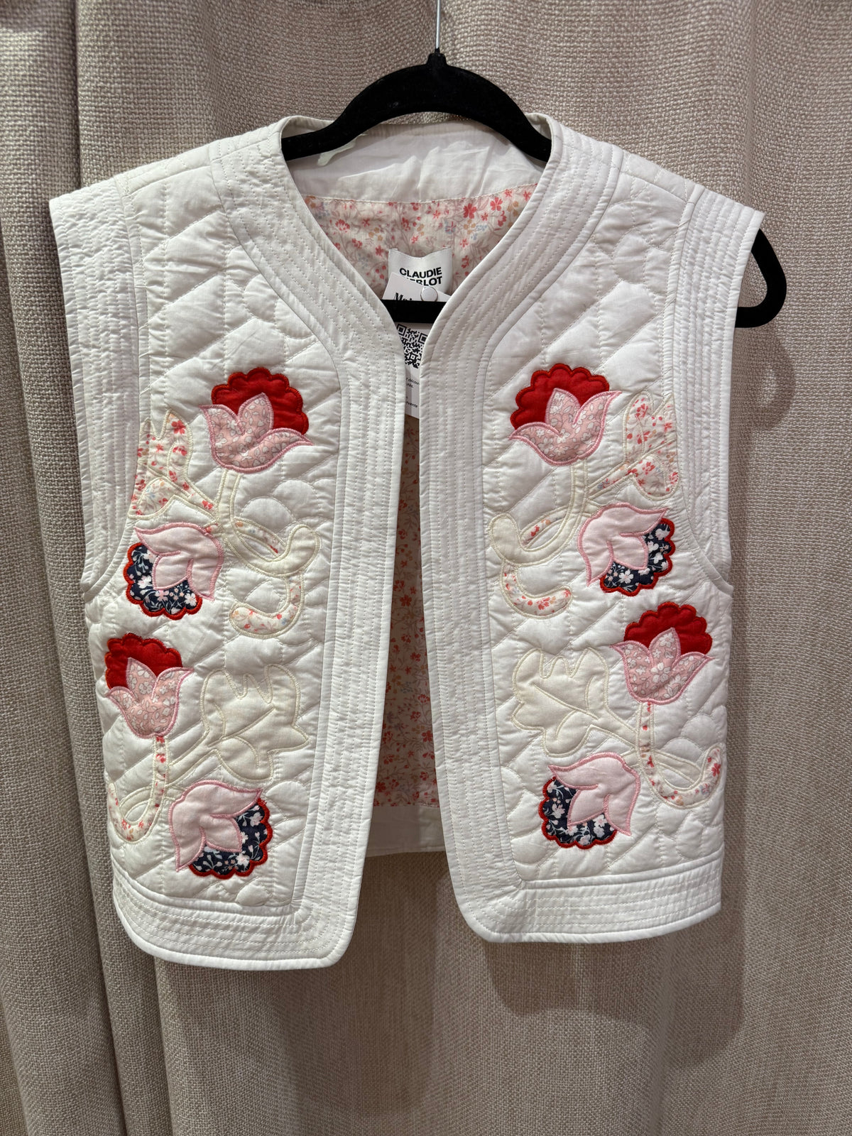 Veste blanche Claudie Pierlot t.S