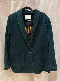 Blazer I.Code vert velours T.44