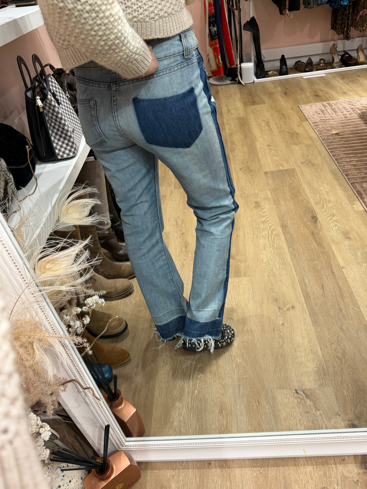 Jean bleu — Essentiel T.36 22/10