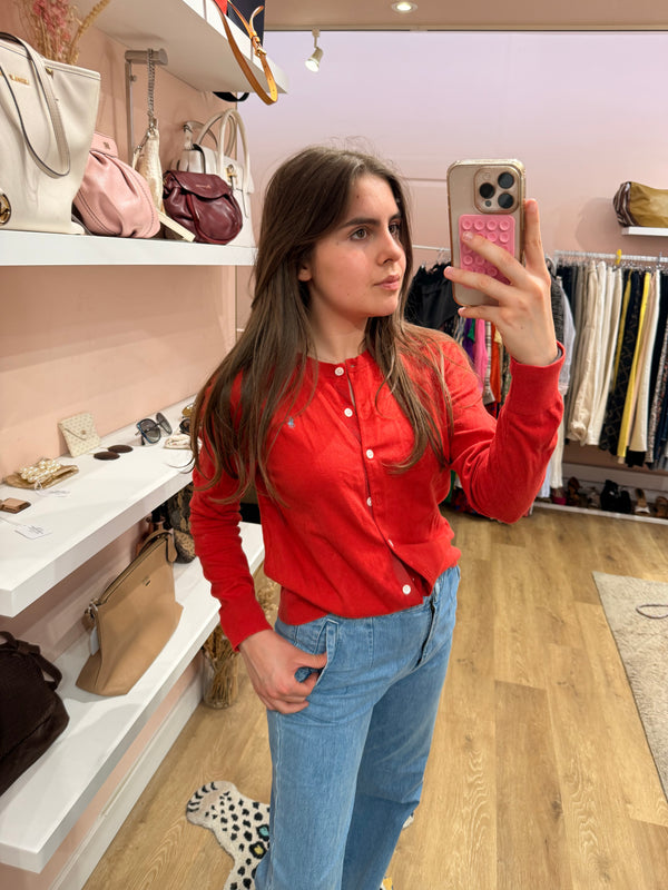 Gilet rouge Ralph Lauren T.M 01/07