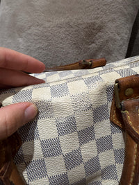Sac speedy Louis Vuitton 35  18/08 damier azur