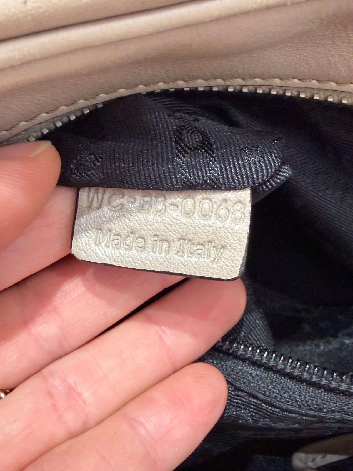 Sac Céline beige en cuir 17/09