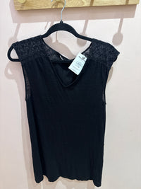 IKKS Débardeur noir dentelle T.M