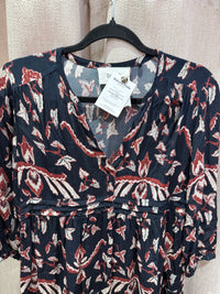 Robe bleu marine (Ba&sh) — T.XS/S