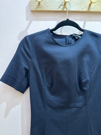 Robe noire Emporio Armani manches courtes