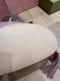 Sac lancel violet en cuir premier flirt 10/06