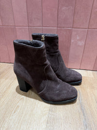 Bottines marron en daim Tod’s - T.36 15/09