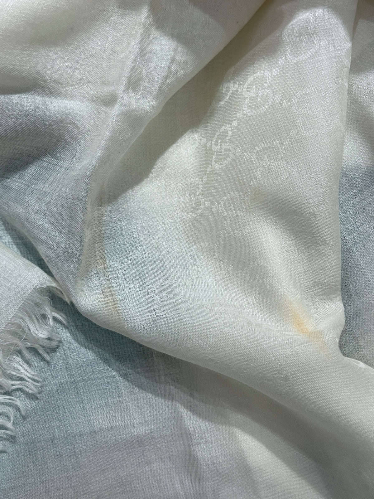 Étole laine et soie Gucci vendu + boîte