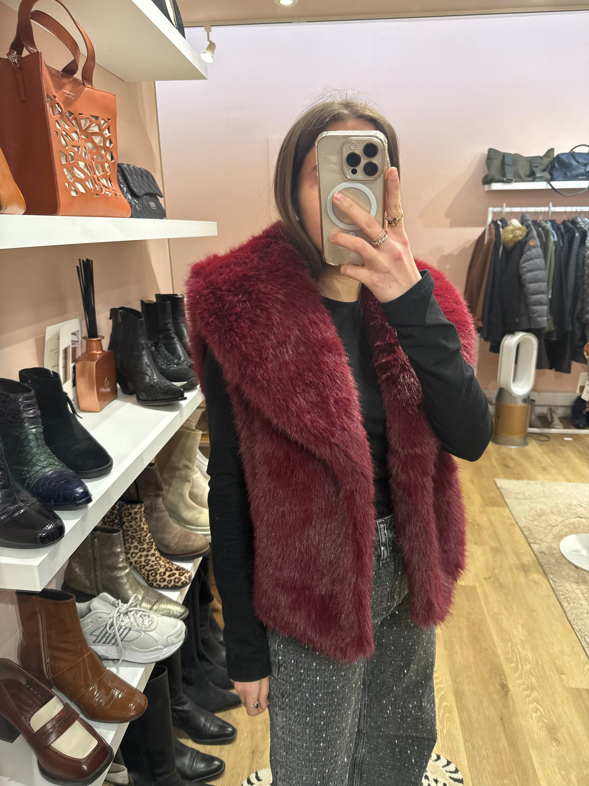 Veste rose Musy Muse T.U