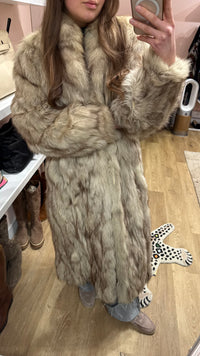 Manteau en renard taille S