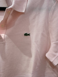 Lacoste polo rose T.44 14/06